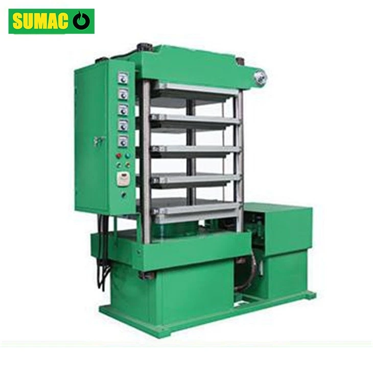 Máquina de fabricação de vulcanização de telha de borracha