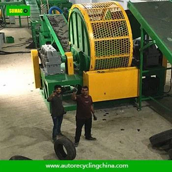 Used Tire Recycling Machine Tyre Shredder