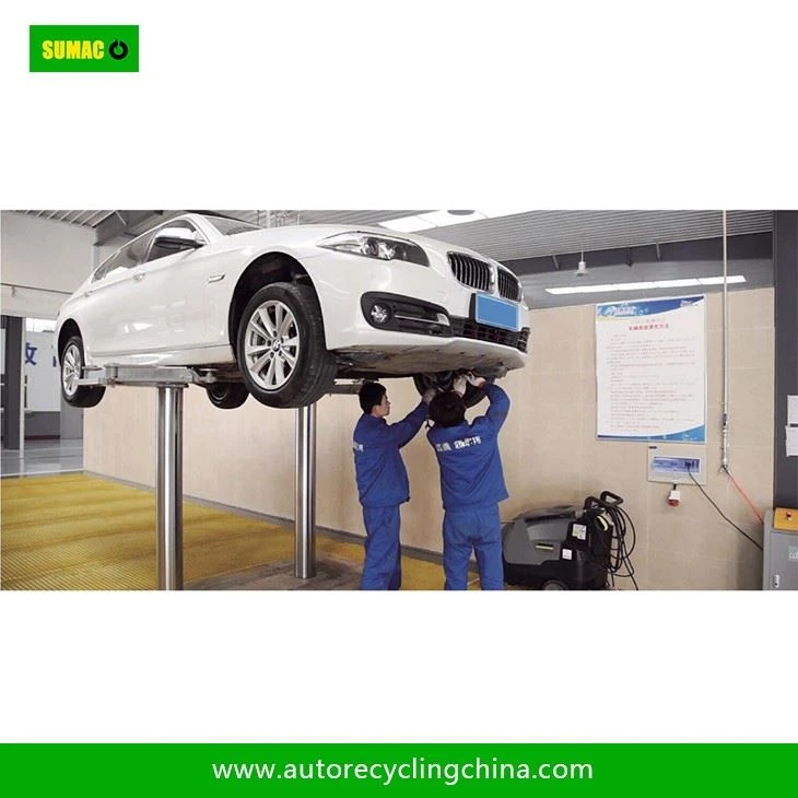 In-ground Wasted Vehicle Lift